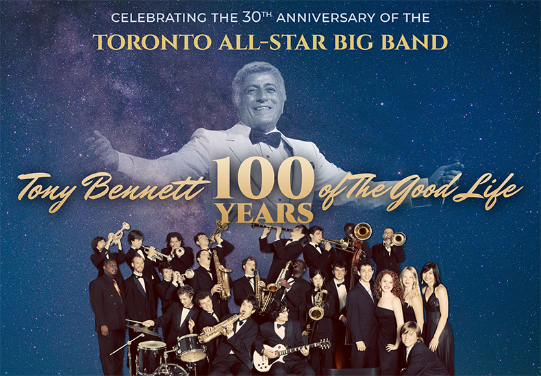Toronto All Star Big Band - Tony Bennett 100 years of the Good Life Image