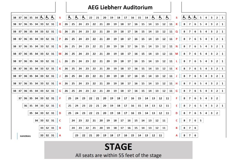 Auditorium seating chart Video/Image