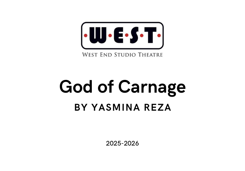 West End Studio Theatre - God of Carnage by Yasmina Reza - 2025-2026
