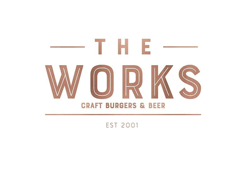The Works Craft Burgers and Beer logo