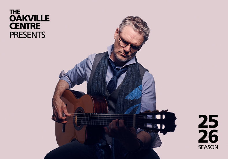 Jesse Cook playing guitar