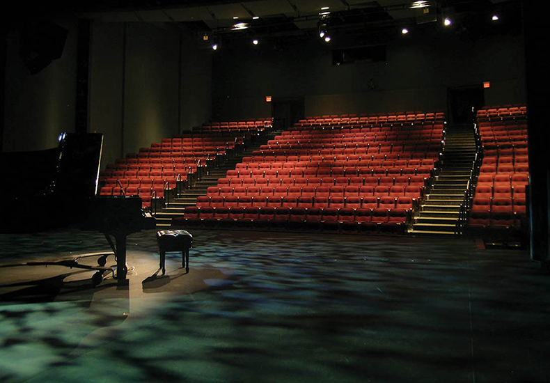 View from the OCPA stage.